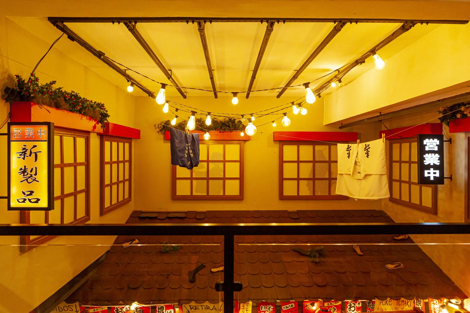 Ambiente inspirado nas vilas asiáticas do Eat Asia